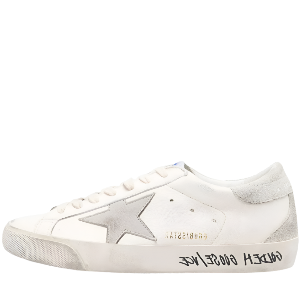 GOLDEN GOOSE SUPER STAR WHITE ICE GREY