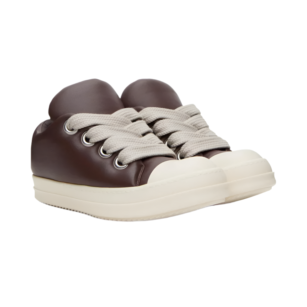 Rick Owens Purple Jumbo Lace Sneakers