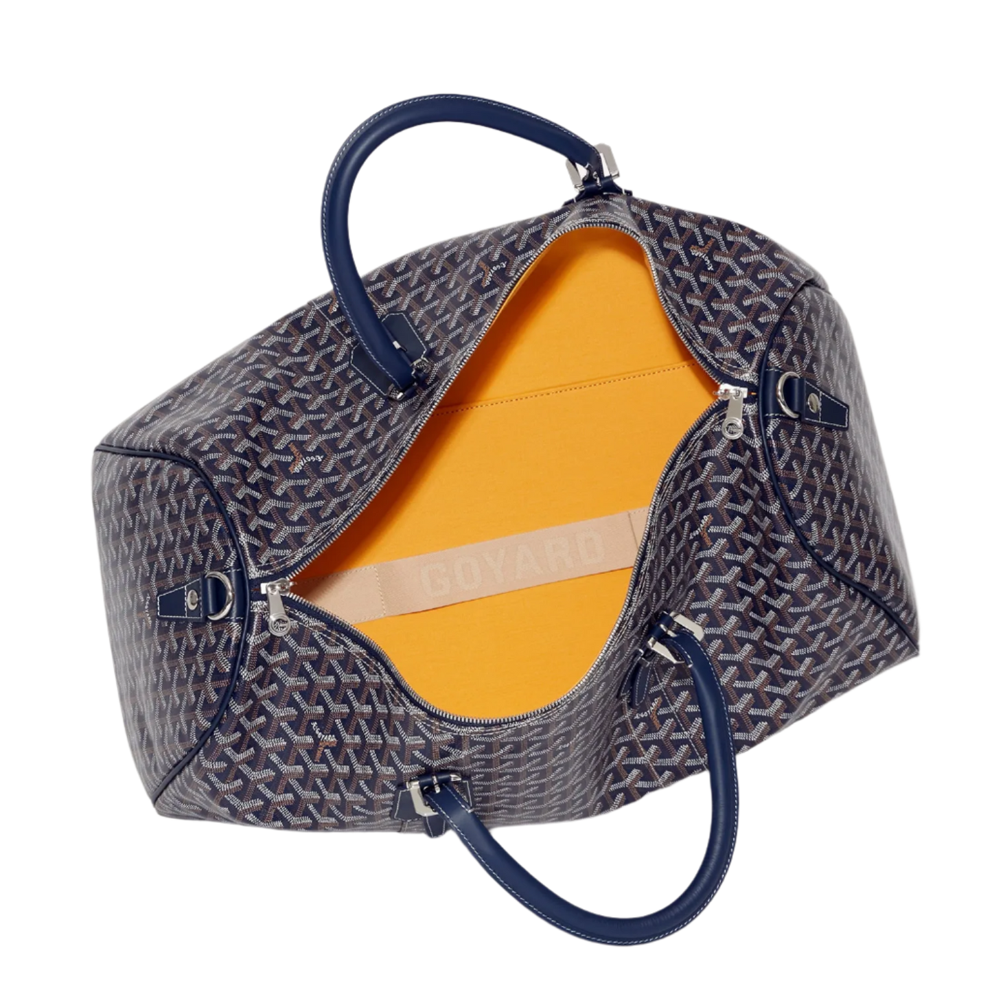 GOYARD Boston 50 bag navy blue