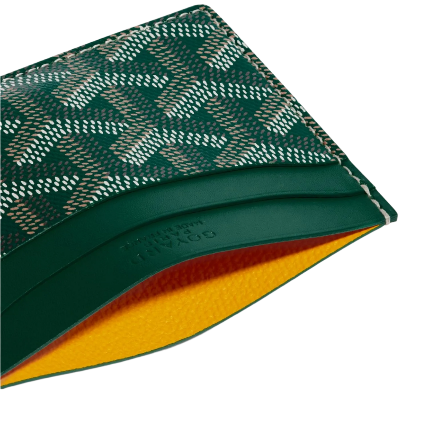 Goyard Saint-Sulpice Card Wallet Green