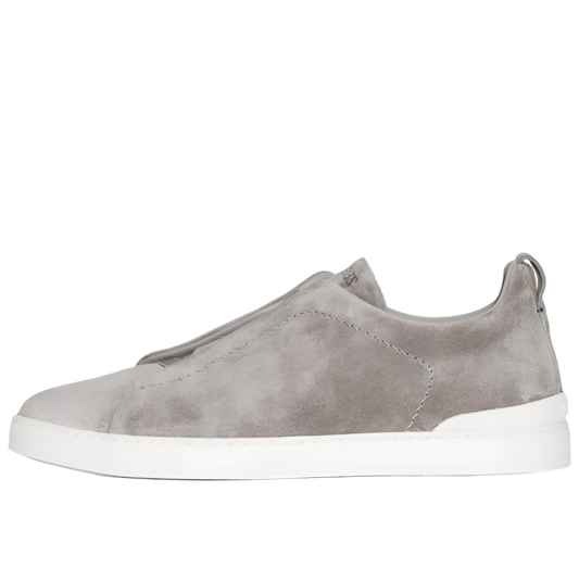 ZEGNA Triple Stitch suede sneakers