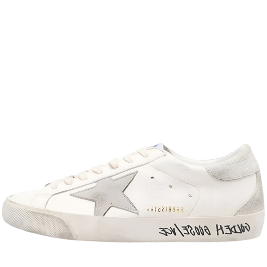 GOLDEN GOOSE SUPER STAR WHITE ICE GREY