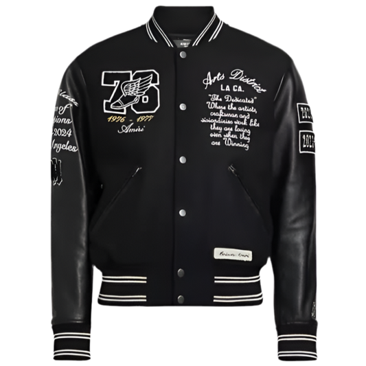 Amiri Varsity Jacket Black