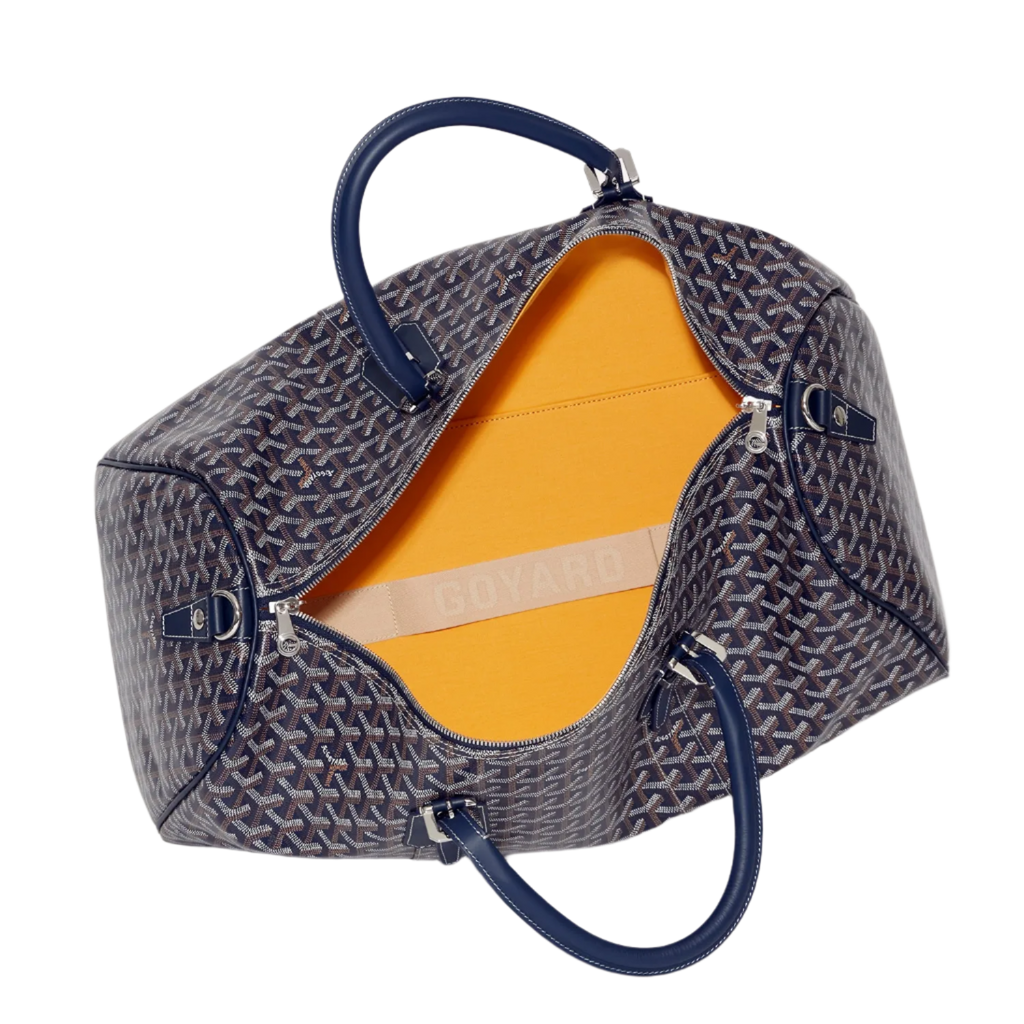 GOYARD Boston 50 bag navy blue