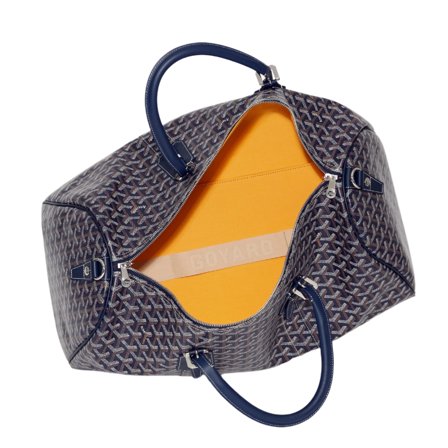 GOYARD Boston 50 bag navy blue