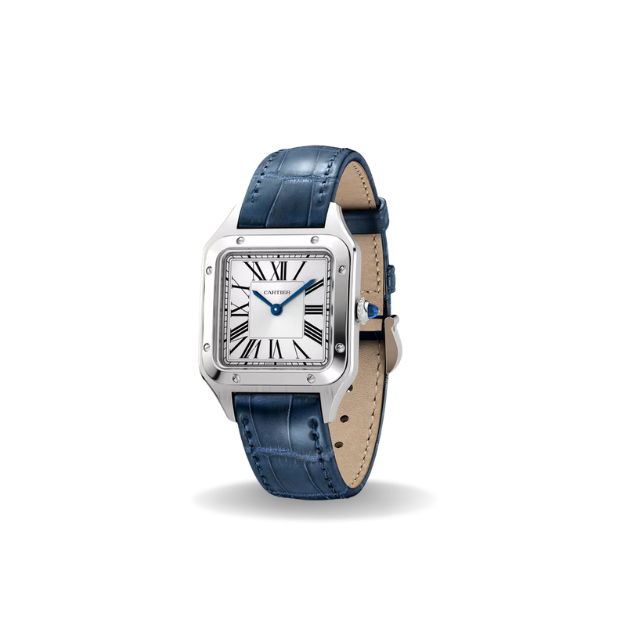 Cartier Santos Dumont Navy.