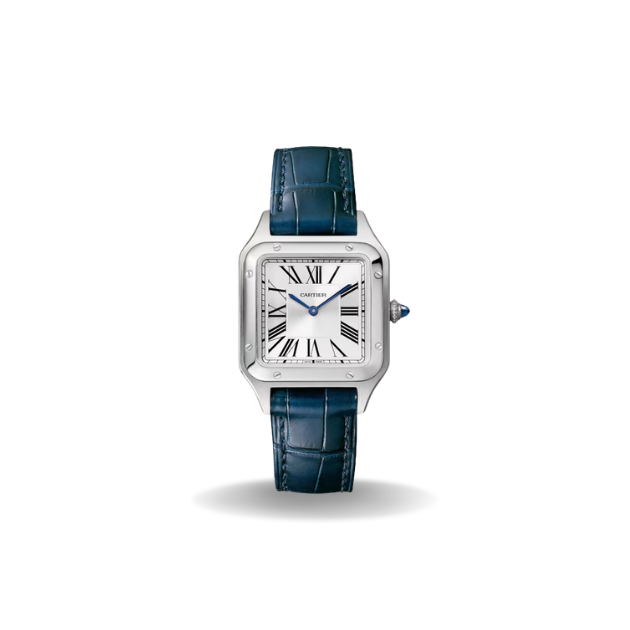 Cartier Santos Dumont Navy.