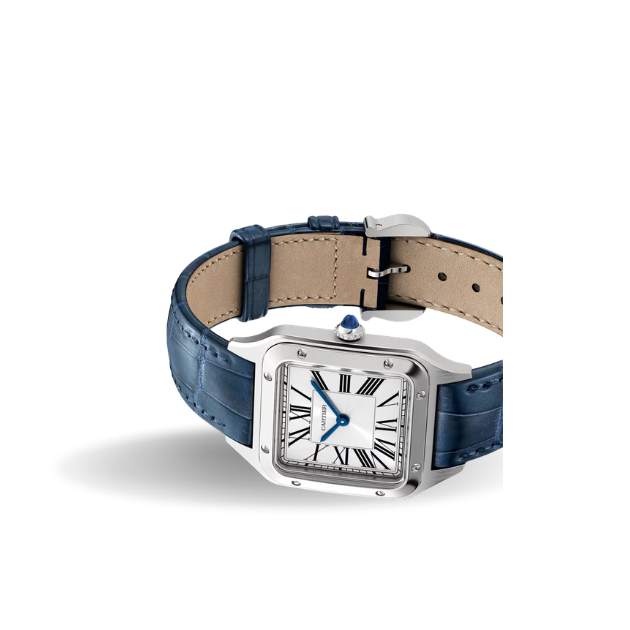 Cartier Santos Dumont Navy.
