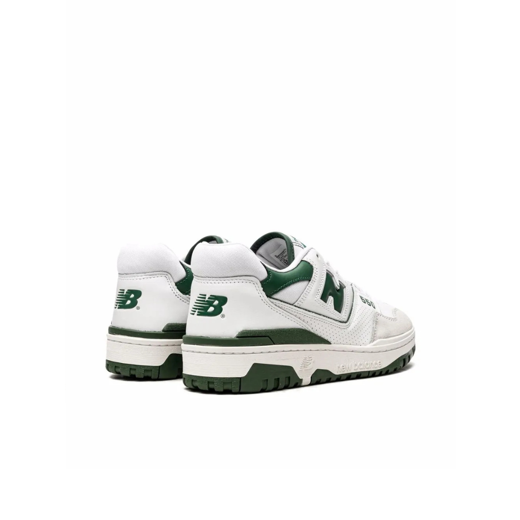 New Balance 550 Green and White