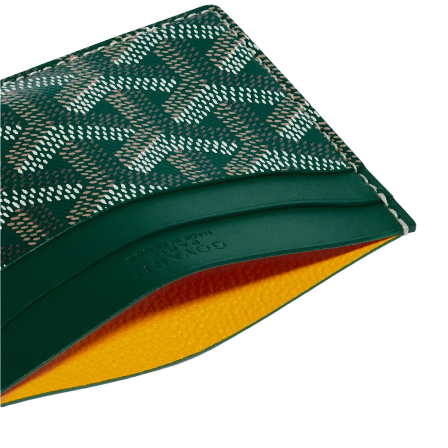 Goyard Saint-Sulpice Card Wallet Green