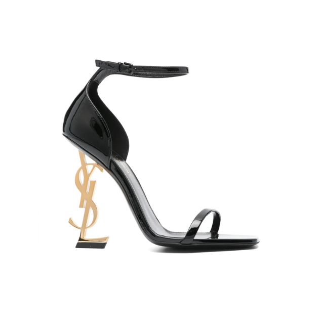 Saint Laurent Opyum 85mm patent-leather sandals